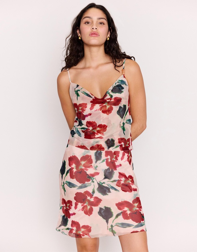 MINKPINK - Arabella Bias Slip Skirt
