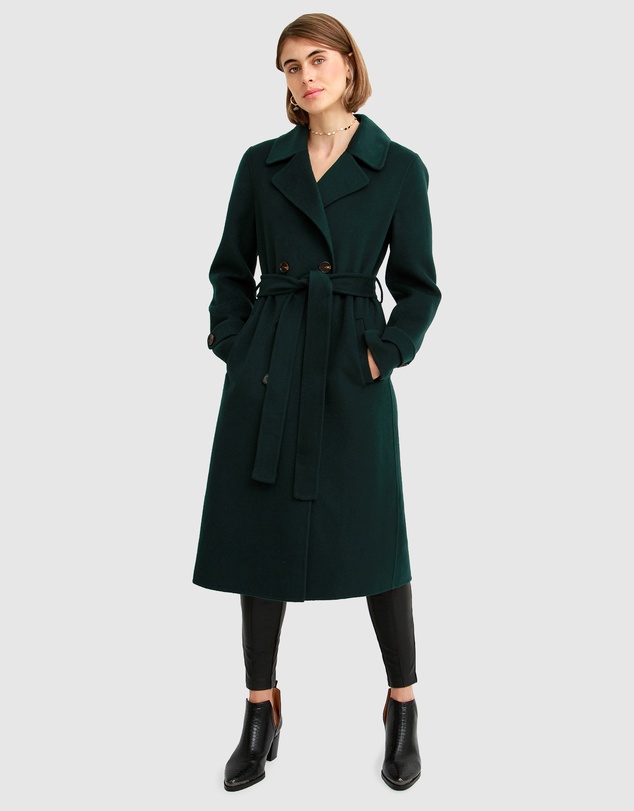 Belle & Bloom - Front Runner Belted Coat
