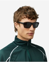 Hawkers Co - HAWKERS Shark - Polarized Black Dark Sunglasses for Men