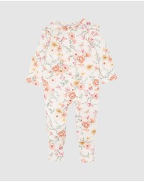 Bebe by Minihaha - Emmy Organic LS Zipsuit - Babies