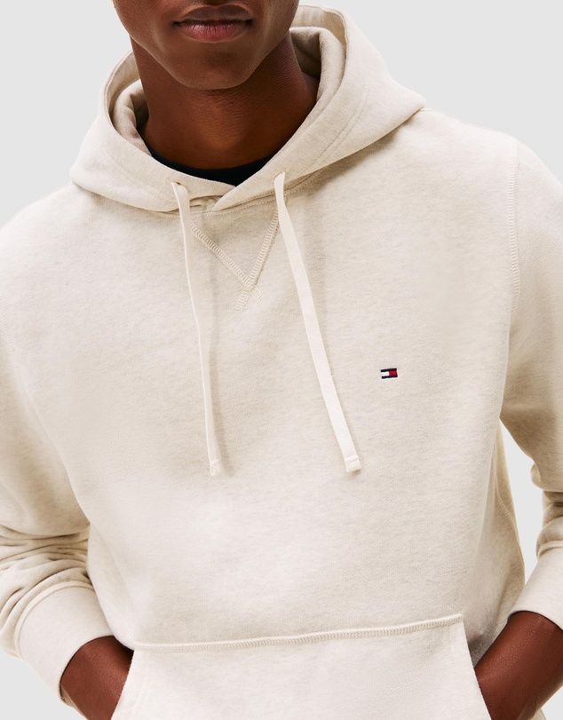 Tommy Hilfiger - Flag Embroidery Fleece Hoody