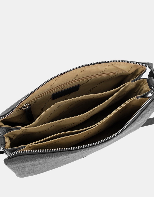 Pierre Cardin - Pierre Cardin Ladies Leather Crossbody Bag