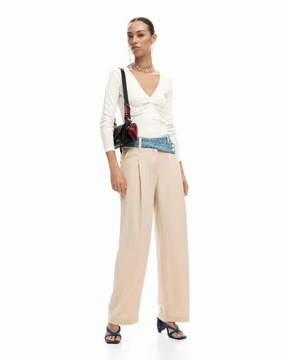 Desigual - Hybrid long trousers
