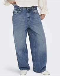 ONLY - Amber Low Rise Baggy Jeans