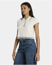 RVCA - Jules Sweater Cropped Jumper