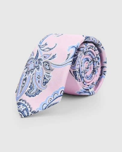 yd. - Delfi Paisley 6.5Cm Tie