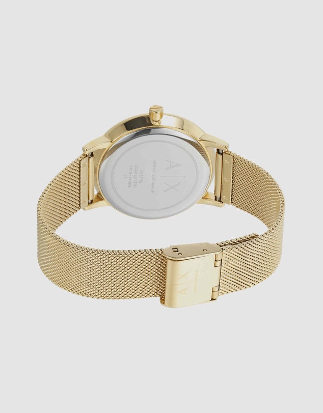 Armani Exchange - Gold-Tone Women's Analogue Watch