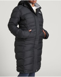 Kathmandu - Winterburn Down Puffer 600 Fill Longline Warm Winter Coat