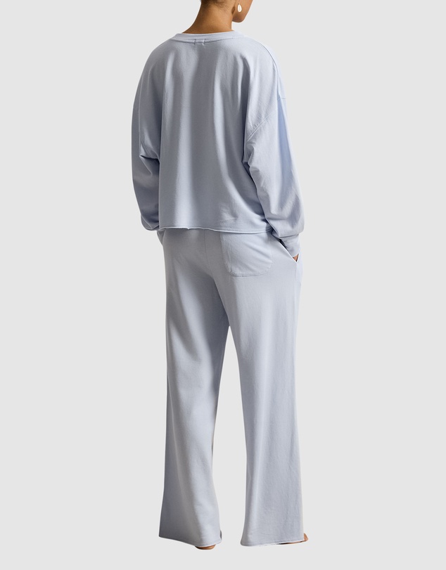 Polo Ralph Lauren - Club Terry Long Sleeve Cotton Jersey Pyjama Set