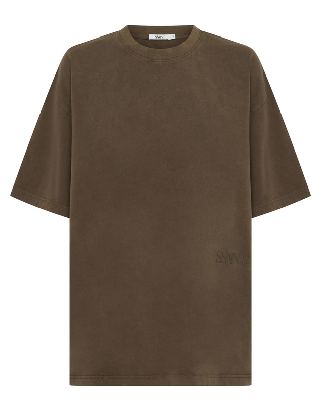SSAINT - The Legacy Tee - Vintage Brown/Tonal Logo