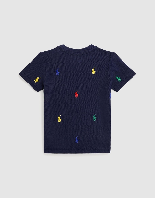 Polo Ralph Lauren - Polo Pony Cotton Mesh Tee - Babies