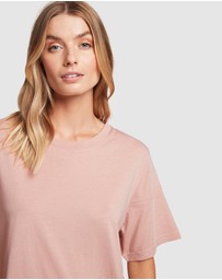 Homebodii - Homebodii Oversized Tencel Womens T-Shirt