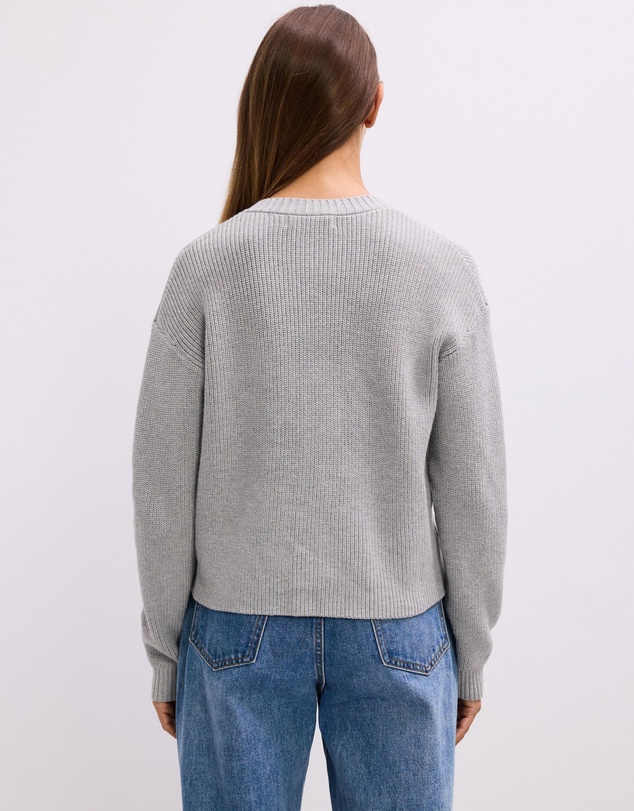 The Fated - Maia Round Neck Knit Cardigan