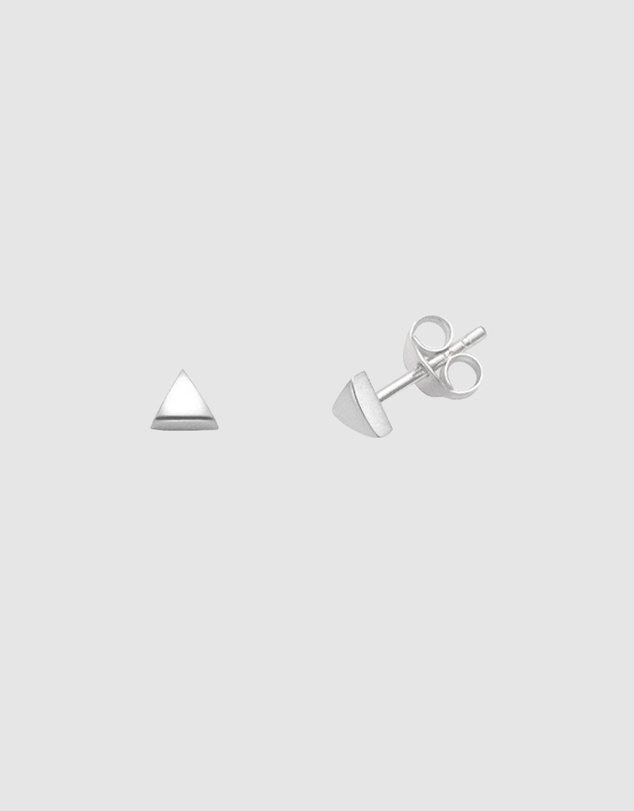 Ichu - Tiny Triangle Earrings