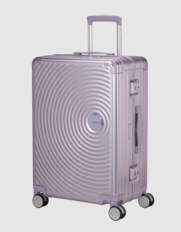 American Tourister - Soundbox Alu Check-In Medium 68cm Zipperless Suitcase