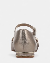Naturalizer - Harmony Mary-Jane Flat - Pewter