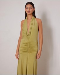 Elle Zeitoune - Amora Flowing Halter Gown