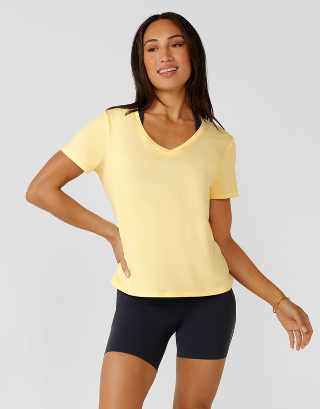 Lorna Jane - Amy Dynamic Active V-Neck T-Shirt