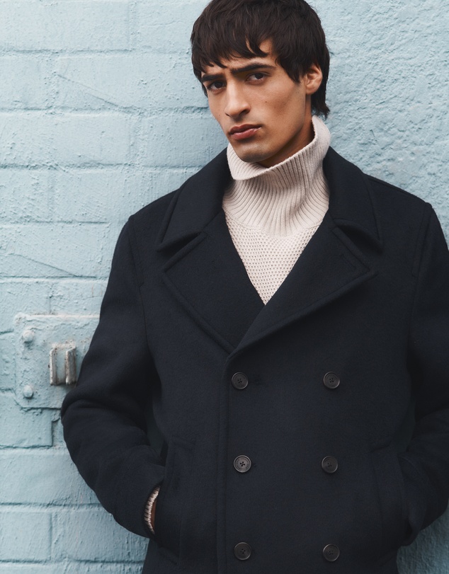 Country Road - Wool Blend Pea Coat