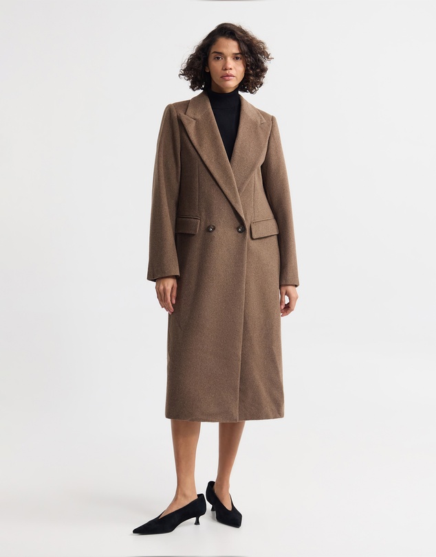 Oxford - Saskia Double Breasted Wool Rich Coat