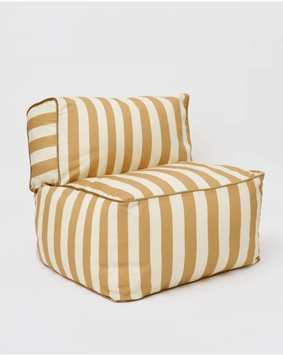 Phile - Striped Toddler Lounger - Marigold
