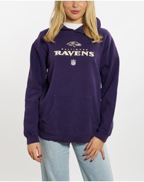 Vintage by The Real Deal - Pre Loved - Vintage Baltimore Ravens Hooded Sweatshirt