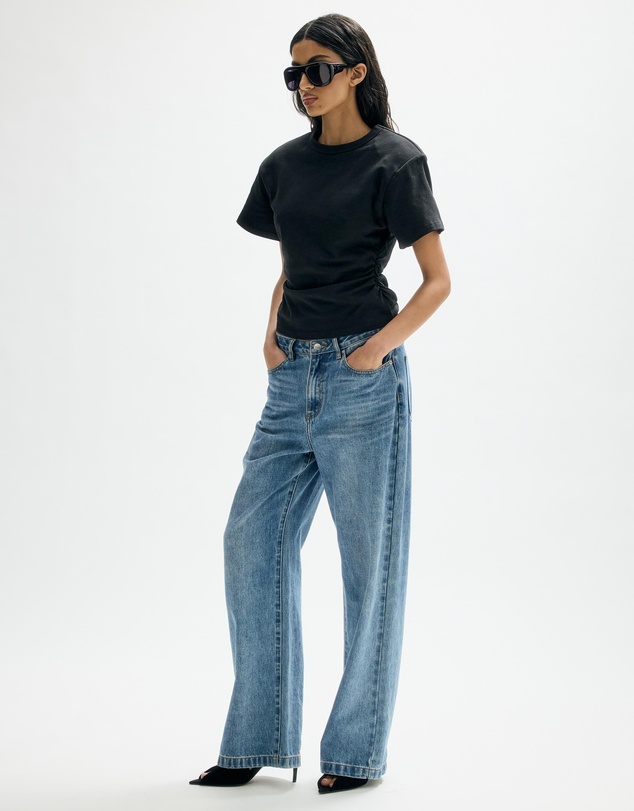 Minima Esenciales - Reese Structured Tuck Waist T-Shirt