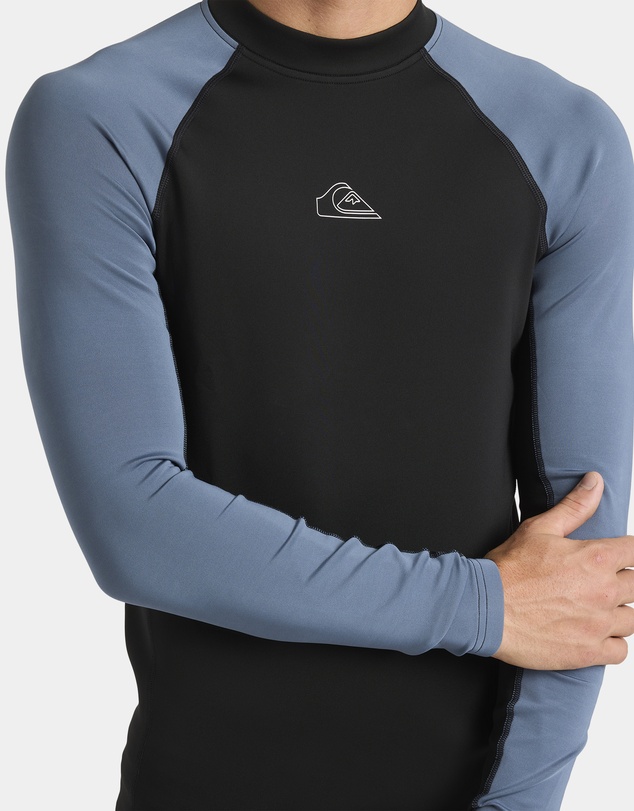 Quiksilver - Mens Everyday Heat Panel Long Sleeve Rash Vest