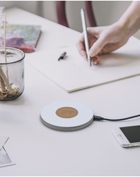 Kreafunk - Kreafunk Wicharge 2 Wireless Qi Charger 15W - Moon Grey