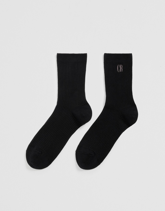 Country Road - Australian Cotton Blend Cr Ribbed Three Quarter Crew Sock