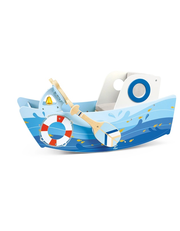 Hape Green Planet Explorers – Ben’s Solar-Powered Catamaran Playset For Kids – Eco-Friendly Marine Rescue Toy