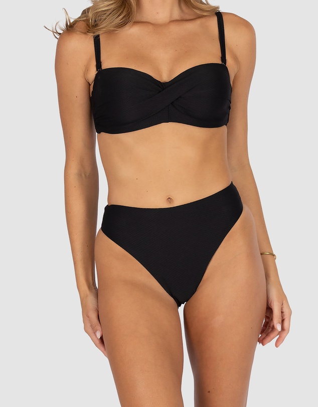 Baku Swimwear - Rococco High Waist Cheeky Bikini Bottom