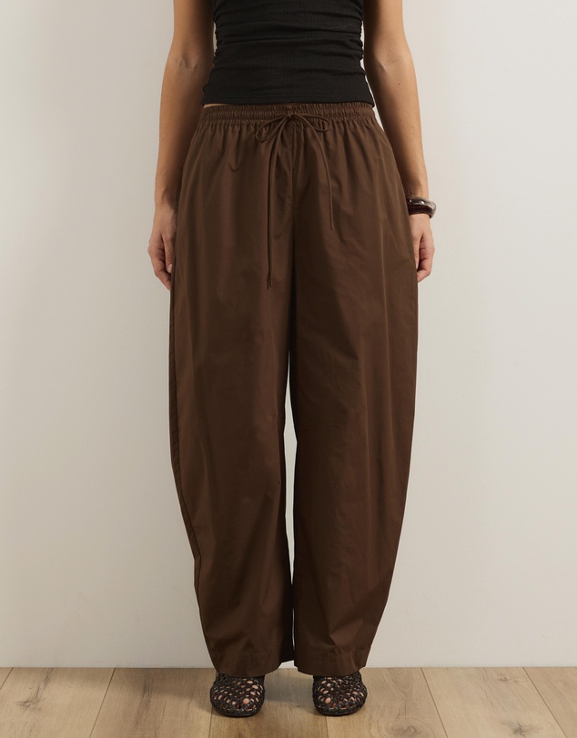 Atmos&Here - Lila Cotton Barrel Leg Pants