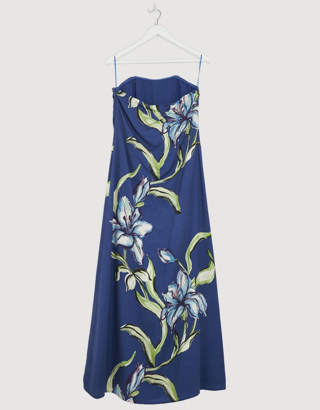 Revibe - Repaired AERE Allona Strapless Maxi Dress - AU 10