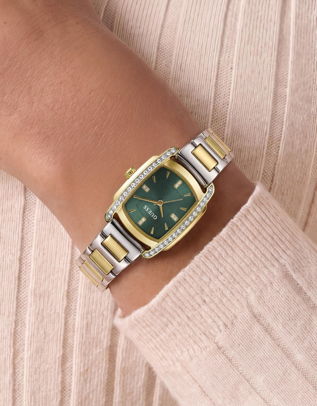 GUESS - GUESS Ladies Two-Tone Analogue Watch