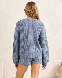 Rhythm - Stanley Cable Knit Jumper