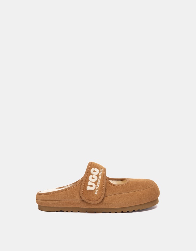 EVERAU - Australian Shepherd Ugg Velly Cow Suede Upper House Shoes
