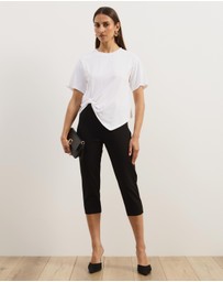 Atmos&Here - Lorrie Twist Waist T-Shirt