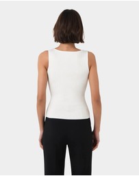 Forcast - Vivi Rib Knit Tank Top