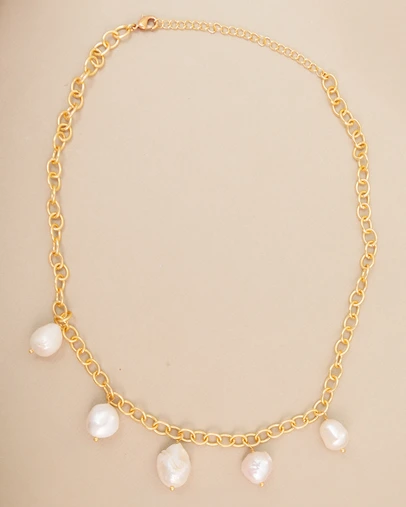 Meshca - Pearl Link Choker