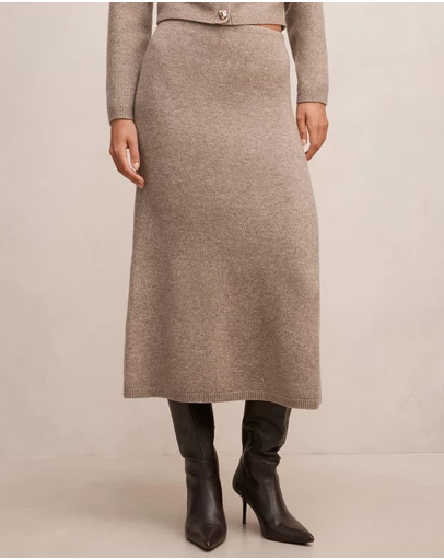 Forever New - Lottie Knitted Midi Skirt