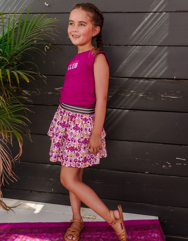 B.Nosy - Ruffle Combi Dress - Kids-Teens