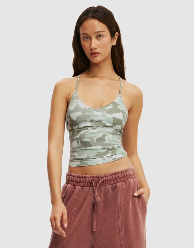 Cotton On Body Active - Ultra Soft V Neck Racer Back Tank