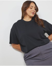 Atmos&Here Curvy - Organic Cotton Boyfriend Tee