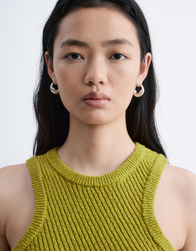 & Other Stories - Asymmetric Rib-Knit Tank