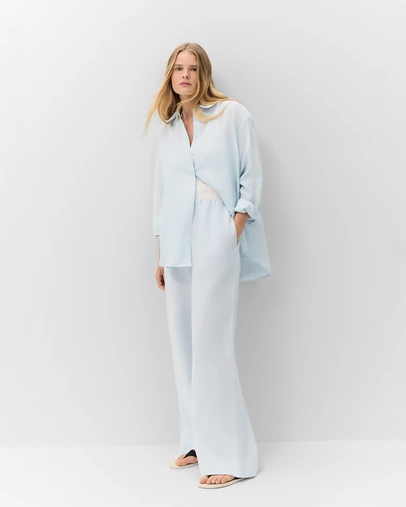 UNISON - Essential Linen Wide Leg Pant