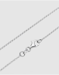 Elli Jewelry - Necklace Pendant Love Heart Wording in 925 Sterling Silver
