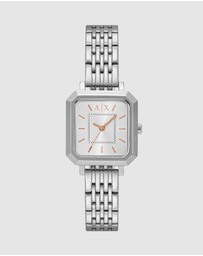 Armani Exchange - Silver Tone Analogue Watch