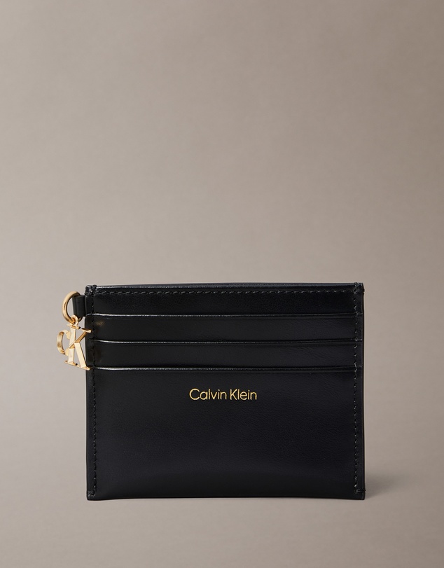 Calvin Klein - Leather Zip Card Case