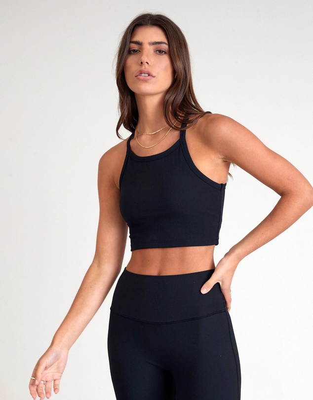 All Fenix - Eco Rib Strap Racer Crop